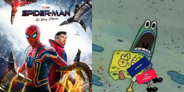 Memes de la caída de Cinépolis y Cinemex por preventa de boletos para  Spider-Man: No