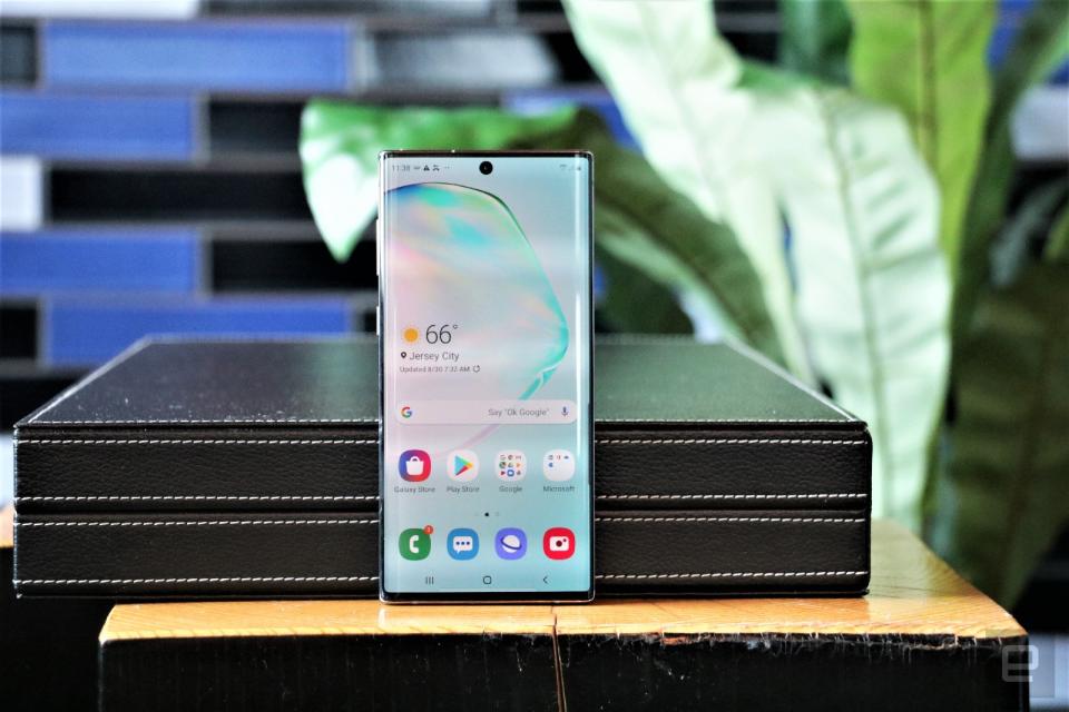 Samsung Galaxy Note 10 review

Cherlynn Low / Axget