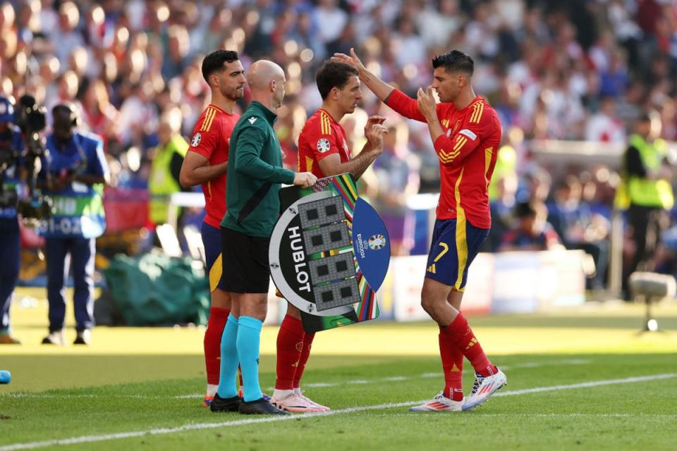 Spain don’t possess speed on their bench - but plenty of tactical control (Getty Images)