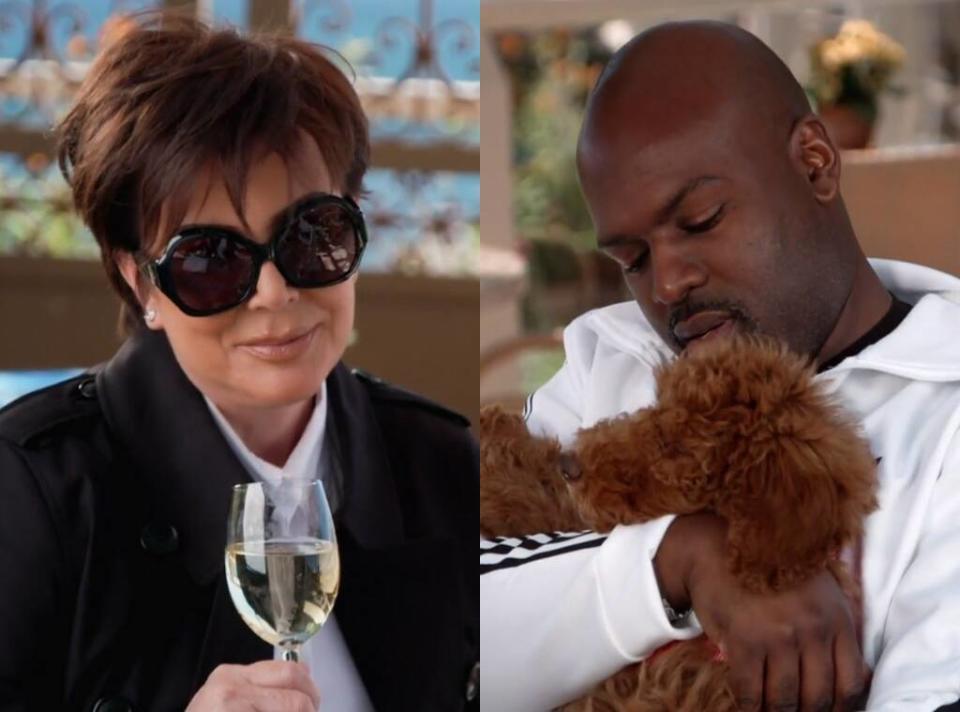 Kris Jenner, Corey Gamble, KUWTK 1902