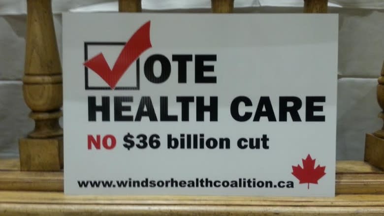 Lawn signs first, registration second for health care advocacy group