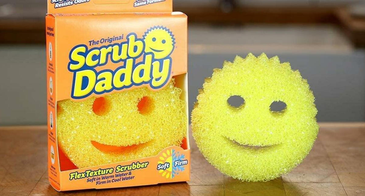 This TikTok-famous £3 Scrub Daddy cleaning sponge will put a smile on your  face