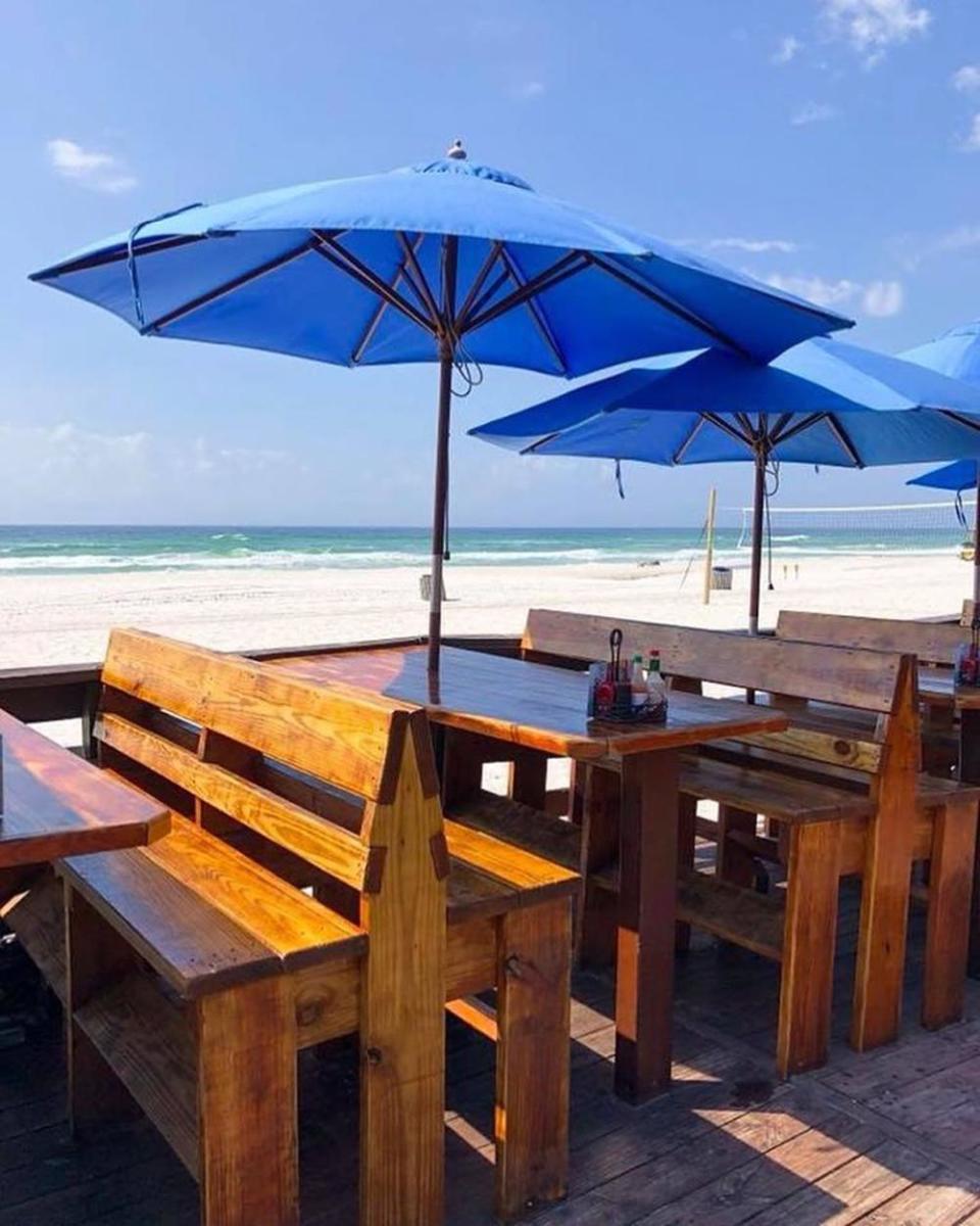 Sharky's Beachfront  Restaurant, 15201 Front Beach Road, is anticipating reopening later in the season while it undergoes renovations.