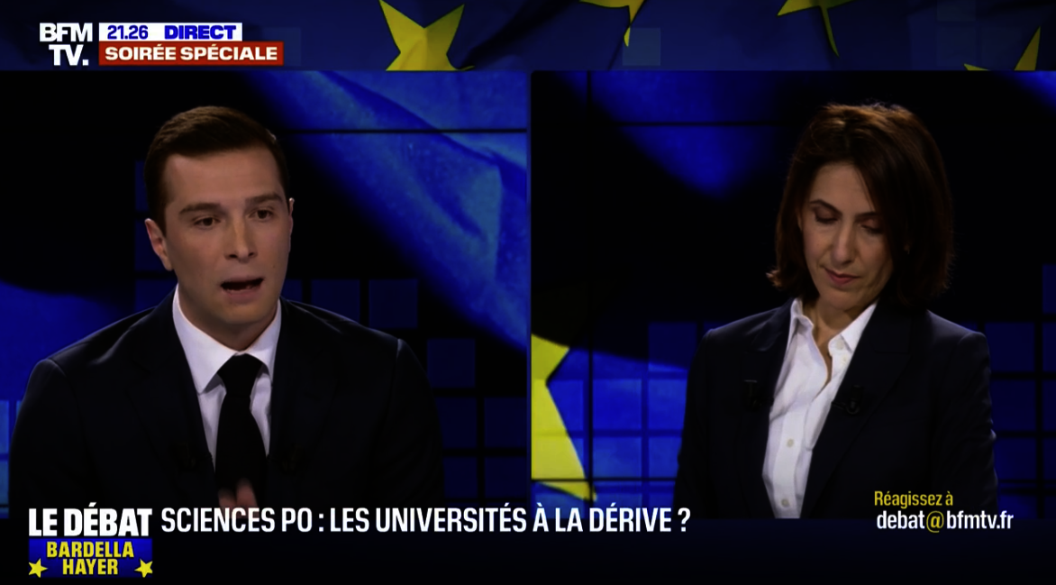 « Jean-Marie Le Pen, un déshonneur? » Hayer et Bardella s’écharpent sur l’histoire du RN