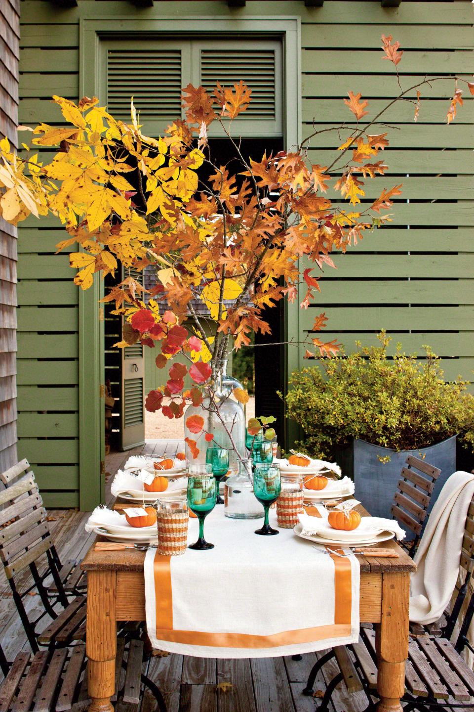 Fall Table Setting