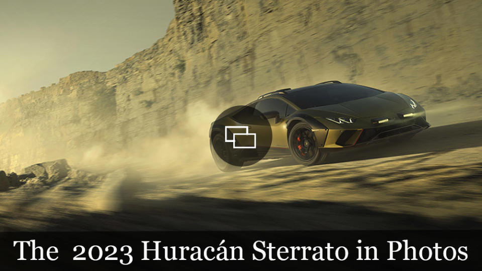 The 2023 Lamborghini Huracán Sterrato Off-Roader in Photos