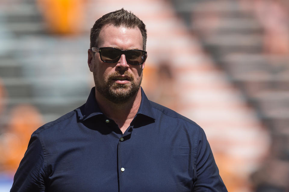 Ryan Leaf was arrested on Friday in Southern California on domestic battery charges. (Bryan Lynn/Icon Sportswire/Getty Images)