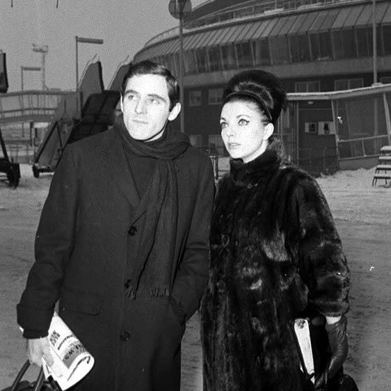 Anthony Newley and Joan Collins, who met through Leslie Bricusse - PA