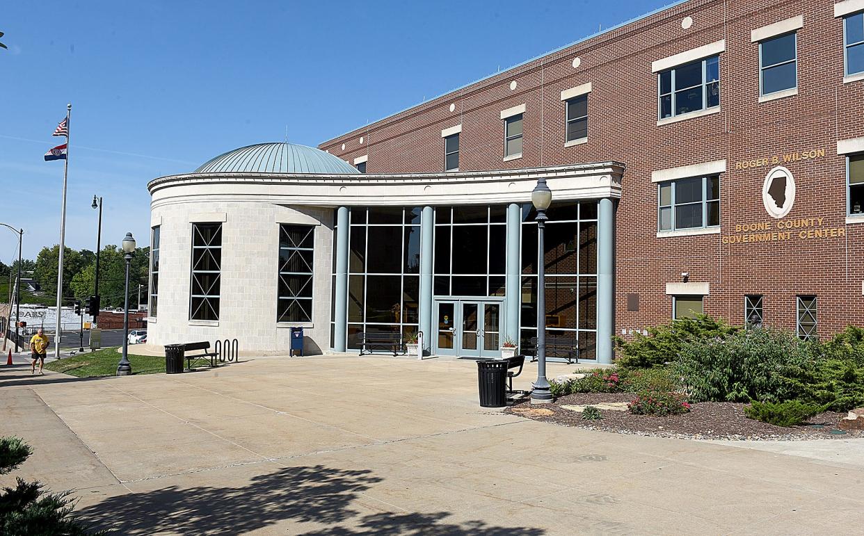 The Roger B. Wilson Boone County Government Center at 801 E. Walnut St. in Columbia. Certain Boone County Commission meetings from August through October will take place in other county municipalities.