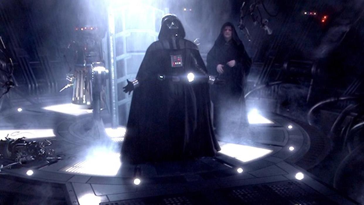 Vader says 'Noooo!' in 'Revenge Of The Sith' (credit: Disney)