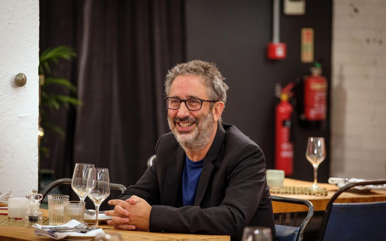 David Baddiel, whose father has dementia, came to offer support - Channel 4 images must not be altered or manipulated in any way. This picture may be used solely for 