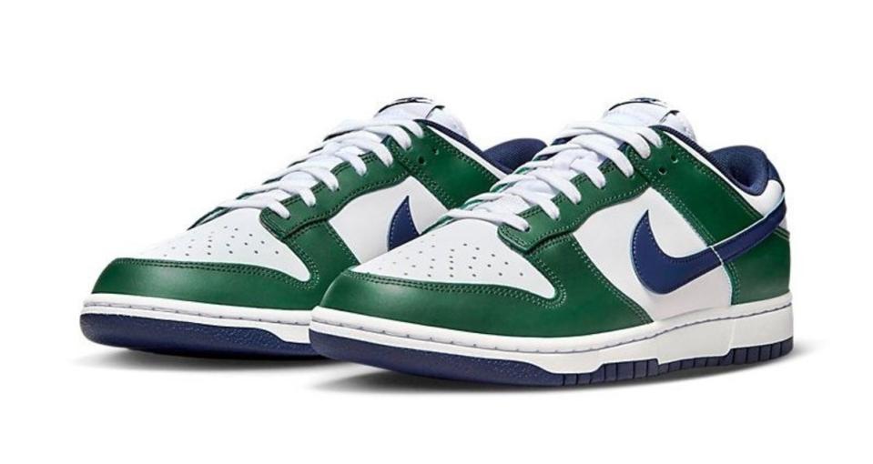 <p>Nike</p><p><strong>Why We Love It: </strong>The Nike Dunk Low refuses to lose steam as it remains atop of the sneaker kingdom. Its iconic design has produced countless colorways that make it a shoe for everyone.</p><p><strong>How To Buy It: </strong>Online shoppers can choose between several styles of the Nike Dunk Low for $115 on the <a href="https://clicks.trx-hub.com/xid/arena_0b263_mensjournal?event_type=click&q=https%3A%2F%2Fgo.skimresources.com%2F%3Fid%3D106246X1739800%26url%3Dhttps%3A%2F%2Fwww.nike.com%2Fw%2Fmens-dunk-shoes-90aohznik1zy7ok&p=https%3A%2F%2Fwww.mensjournal.com%2Fsneakers%2F10-sneakers-that-make-perfect-valentines-day-gifts%3Fpartner%3Dyahoo&ContentId=ci02d413bc8000263c&author=Pat%20Benson&page_type=Article%20Page&partner=yahoo&section=Asics&site_id=cs02b334a3f0002583&mc=www.mensjournal.com" rel="nofollow noopener" target="_blank" data-ylk="slk:Nike website;elm:context_link;itc:0;sec:content-canvas" class="link ">Nike website</a>.</p>