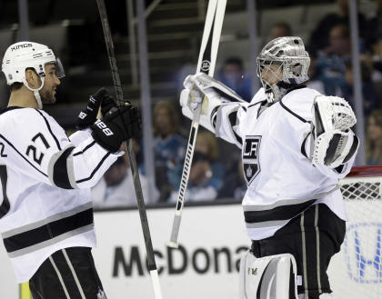 The Kings showed incredible resilience in 2014 playoffs, winning three 7-game series en route to the final. (AP)