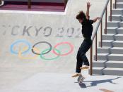 Skateboarding Training Session