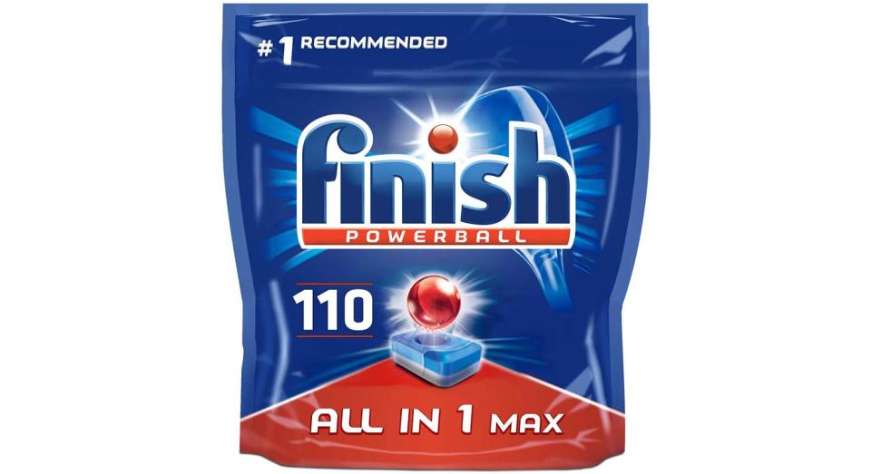 Finish All-in-One Max dishwasher tablets