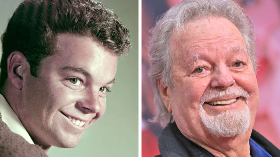 Russ Tamblyn Left: 1960; Right: 2023