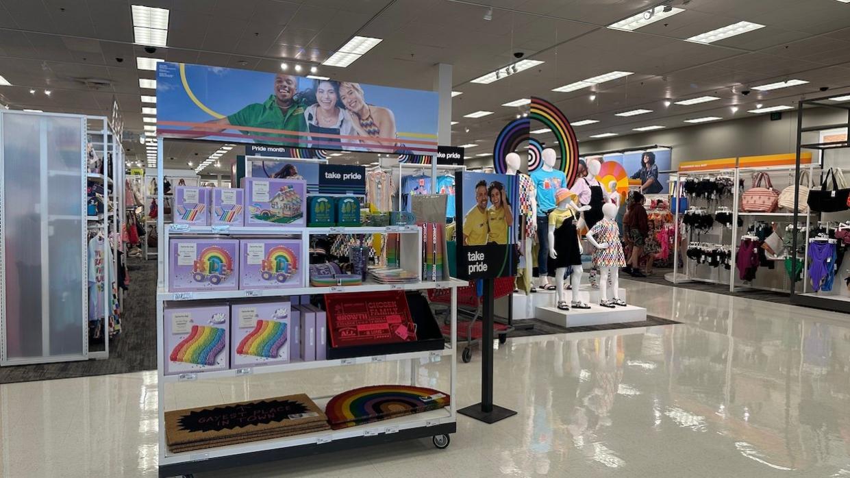 Target Pride merchandise