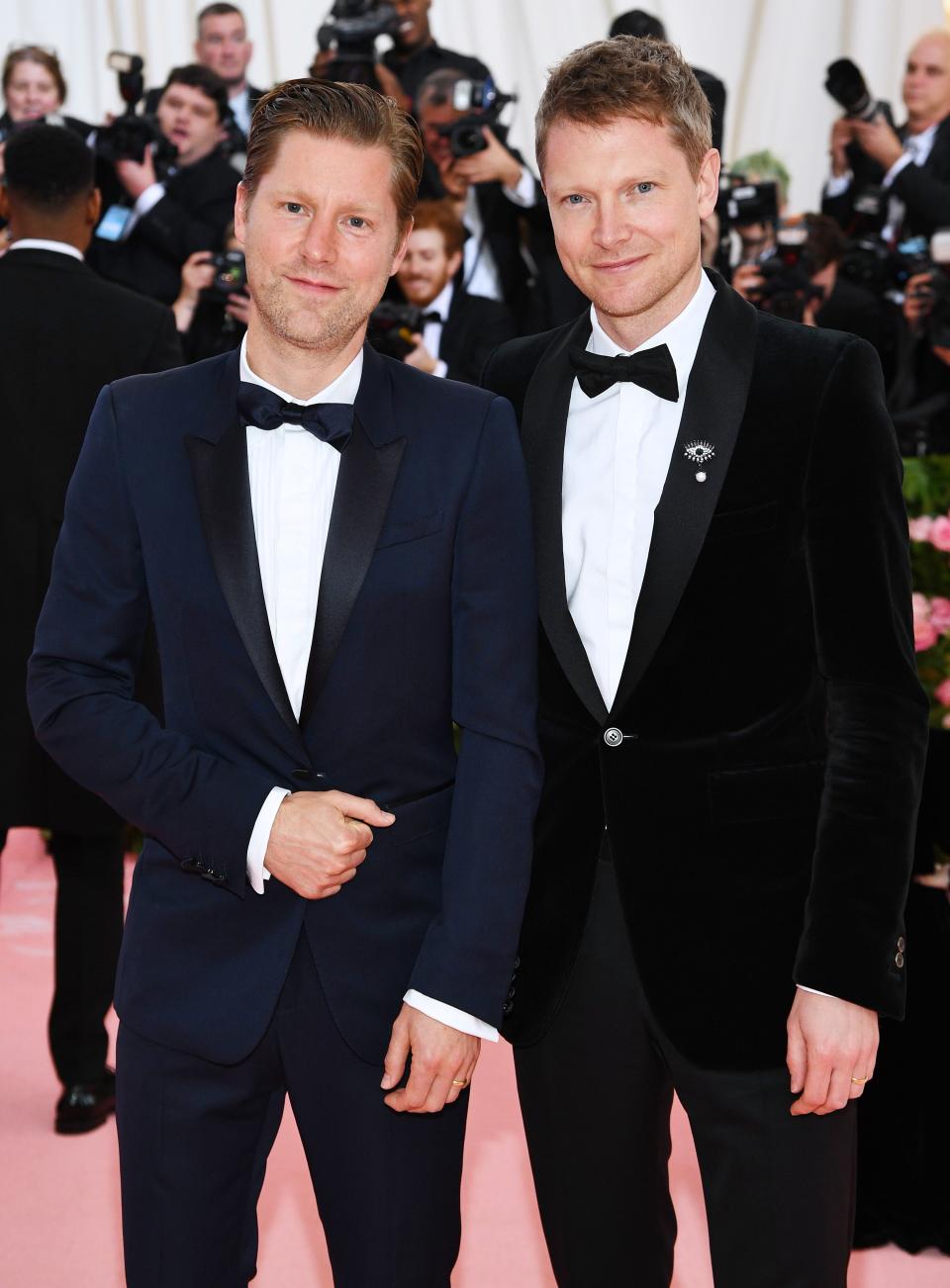 <h1 class="title">Christopher Bailey and Simon Woods</h1><cite class="credit">Photo: Getty Images</cite>