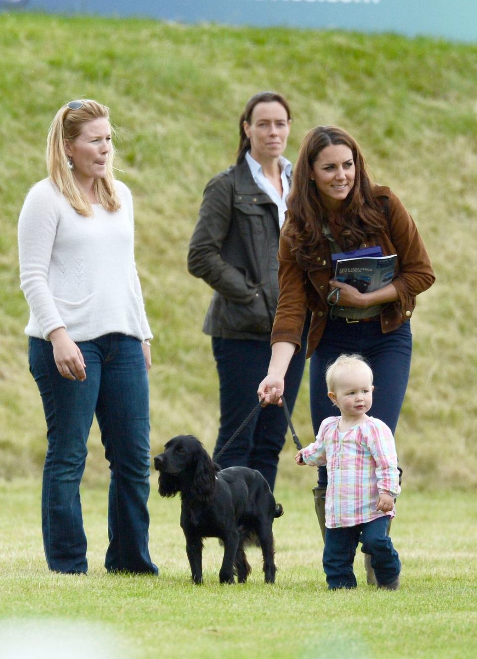 <p>Prince William and Kate Middleton got Lupo, an adorable English Cocker Spaniel, in 2011—and for years, Lupo was a beloved member of the couple's growing family. Royal watchers were saddened to hear in November 2020 that the Cambridges' beloved dog had died. "Very sadly last weekend our dear dog, Lupo, passed away. He has been at the heart of our family for the past nine years and we will miss him so much," the Duke and Duchess wrote in a post on <a href="https://www.instagram.com/p/CH5l8xeF219/" rel="nofollow noopener" target="_blank" data-ylk="slk:Instagram;elm:context_link;itc:0;sec:content-canvas" class="link ">Instagram</a>.</p>