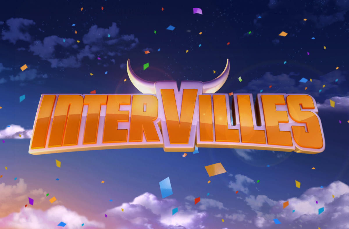 Est arrive. Intervilles. Logo Intervilles show. Intros of Intervilles show.