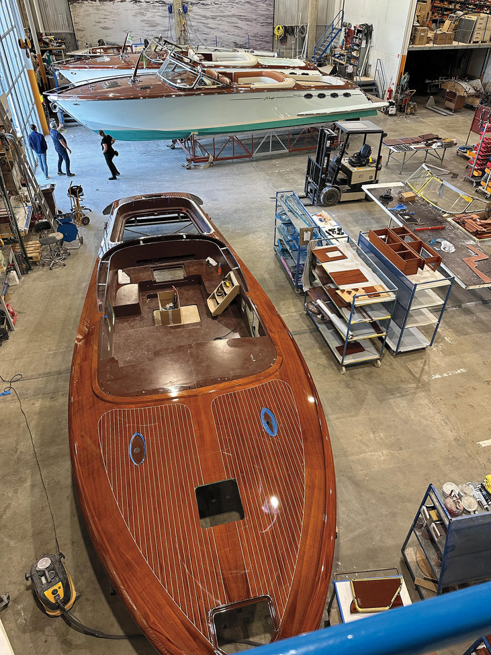 A J Craft hull provides the foundation for the Torpedo’s 1960s aesthetic