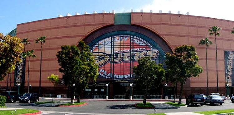 Honda Center Anaheim Calif