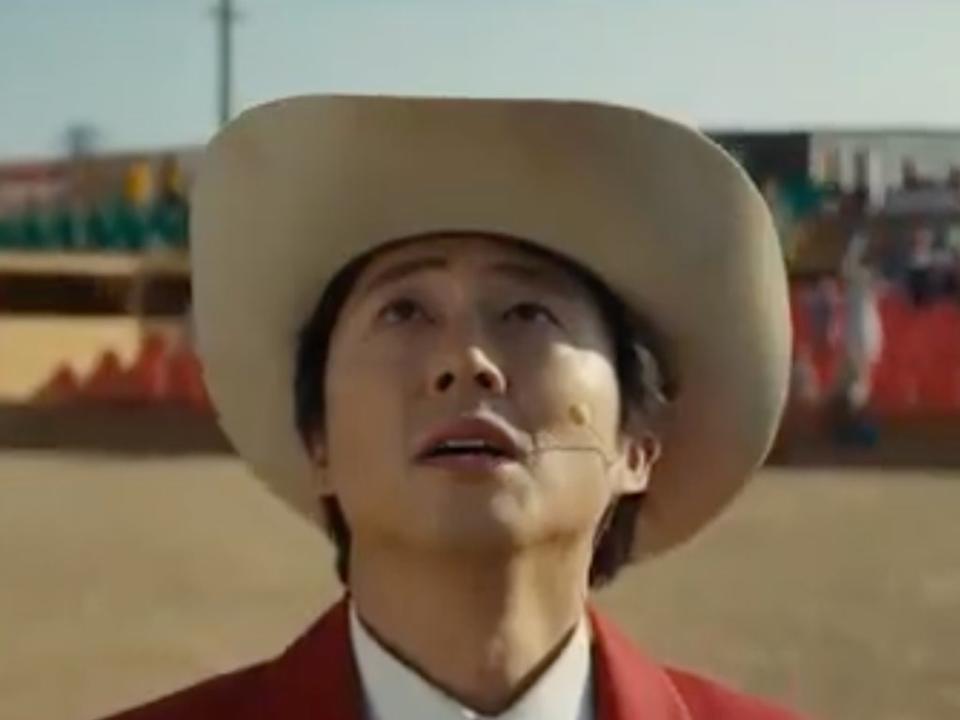 Steven Yeun in Jordan Peele’s ‘Nope’ (YouTube)