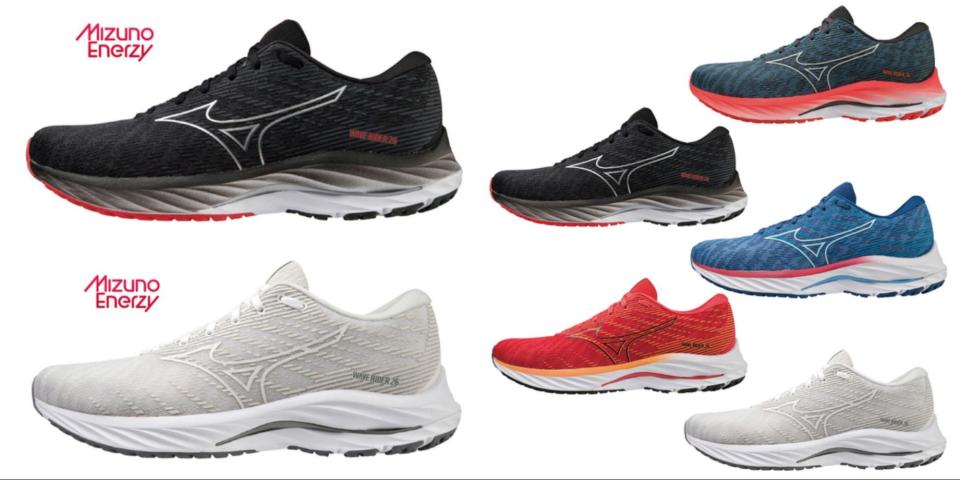 Mizuno Wave Rider 26，經典定番款再升級。（圖/Mizuno）