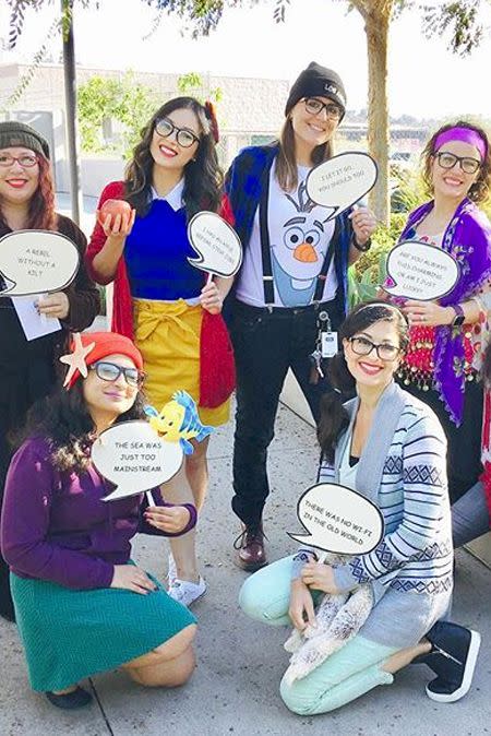 Hipster Disney Princesses Costume