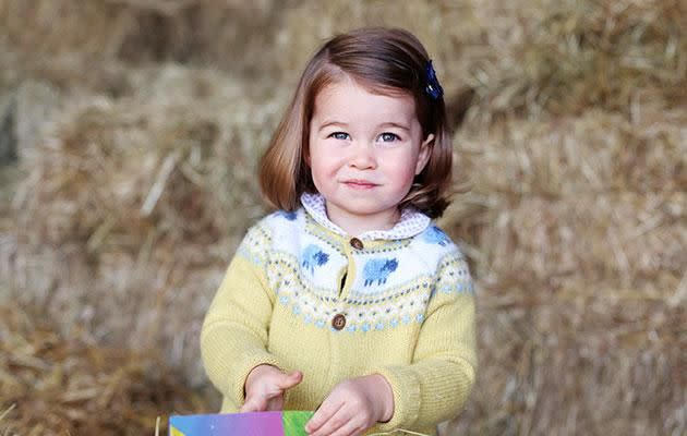 Princess Charlotte will no longer be the baby of the family. Photo: Getty