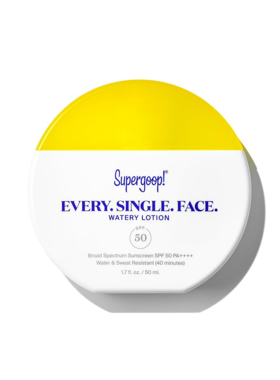 3) Every. Single. Face. Watery Lotion SPF 50