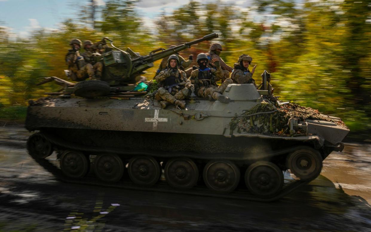 Ukrainian troops - AP Photo/Francisco Seco