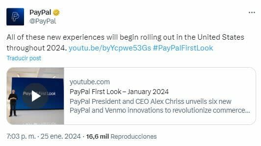 Las actualizaciones de PayPal no convencieron a Wall Street