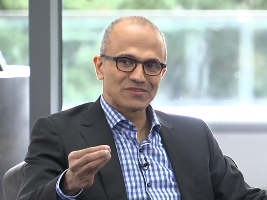 satya nadella microsoft ceo