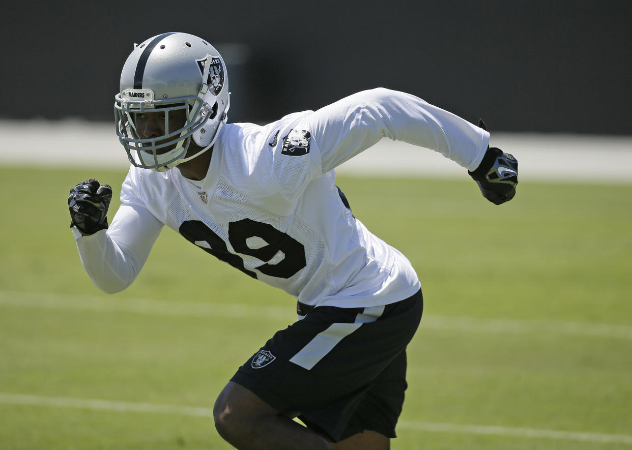 Amari Cooper is heading to the Dallas Cowboys. (AP)