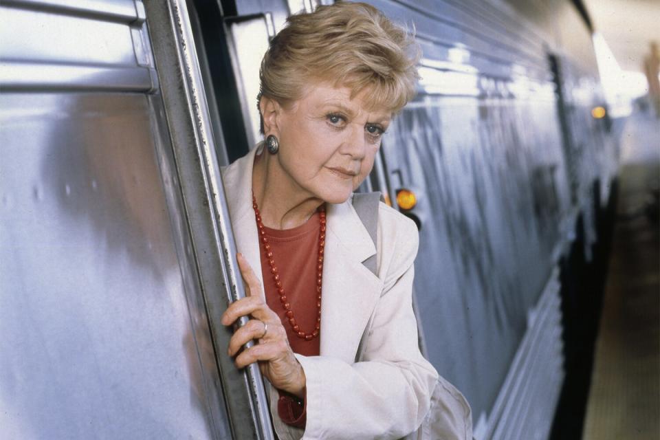 MURDER, SHE WROTE: SOUTH BY SOUTHWEST -- Pictured: Angela Lansbury as Jessica Fletcher -- (Photo by: Randy Marcus/NBCU Photo Bank/NBCUniversal via Getty Images via Getty Images)