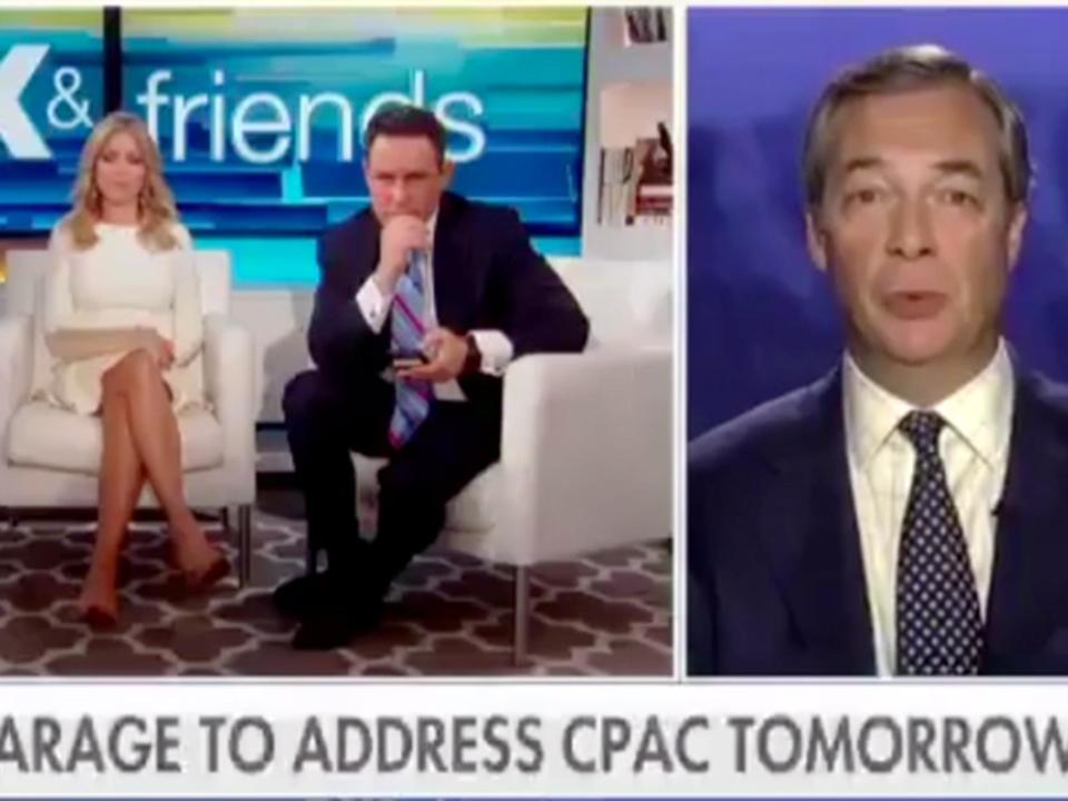 Nigel Farage says Donald Trump would be 'very welcome' in the UK