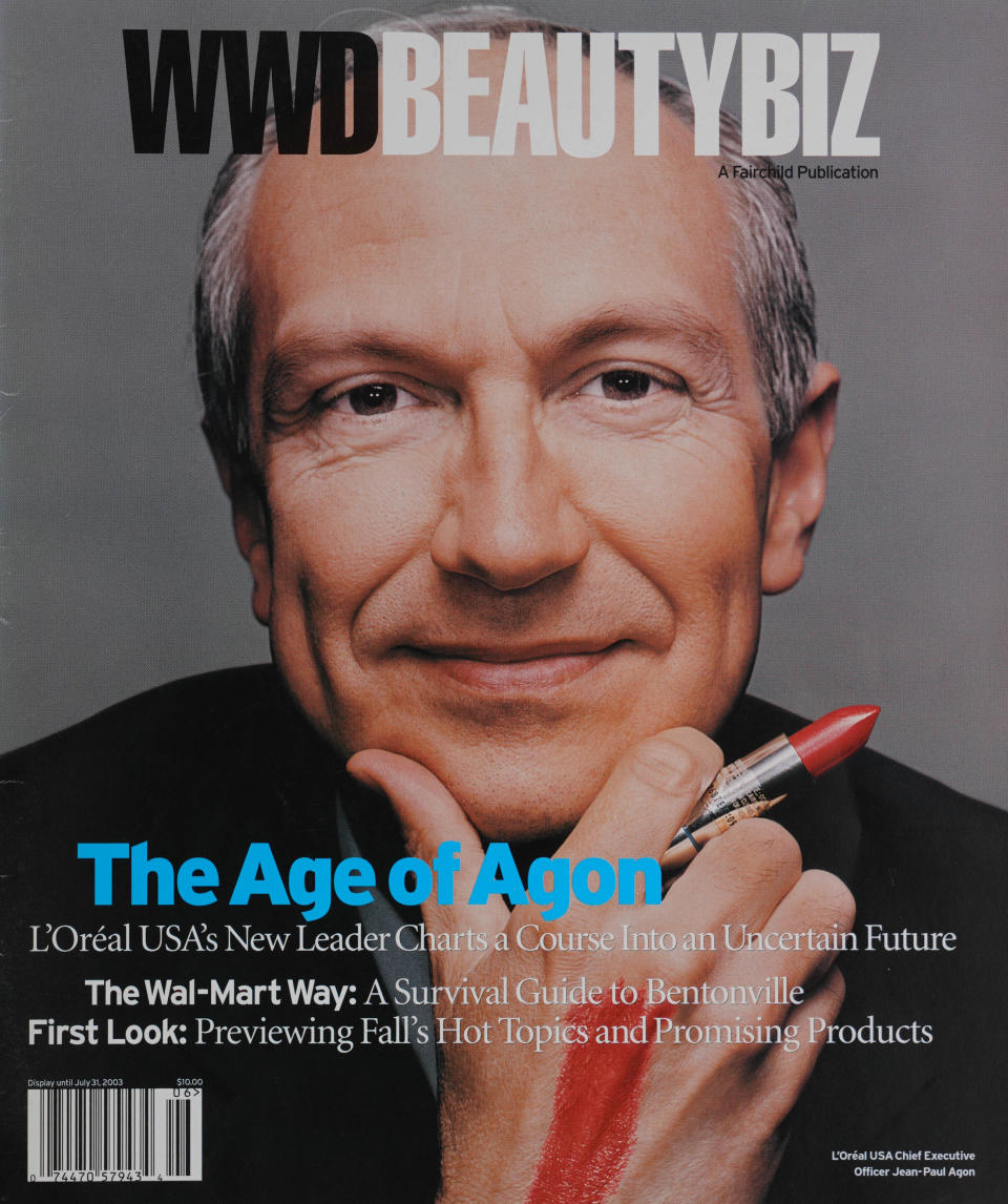 2003: Jean-Paul Agon photographed by Ben Baker