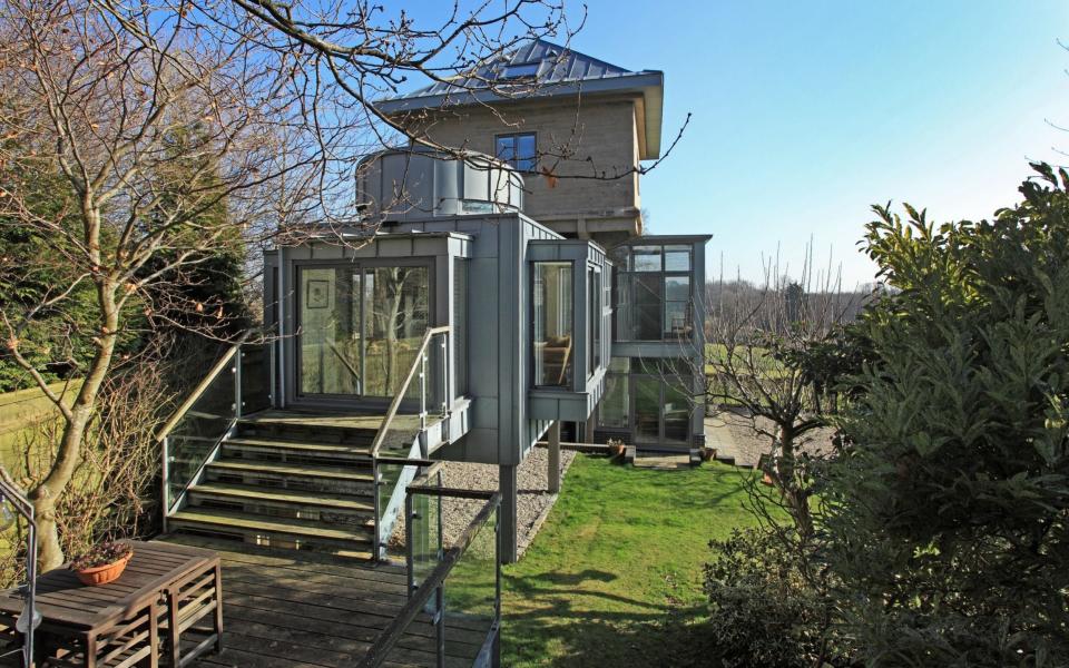 A former Lutyens water tower in Rolvenden, Kent which was on Grand Designs in 2005