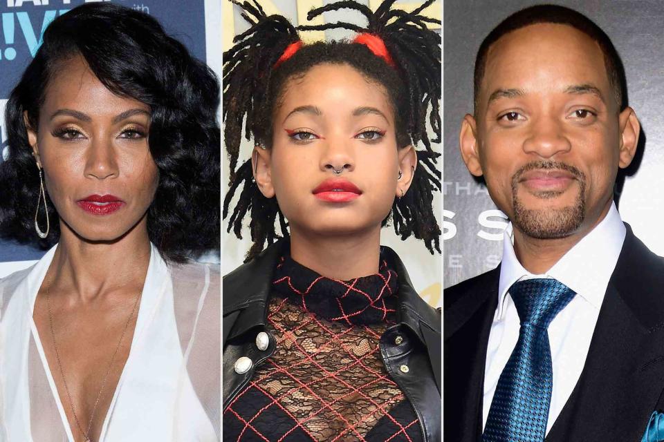 Jada Pinkett Smith, Willow Smith, Will Smith