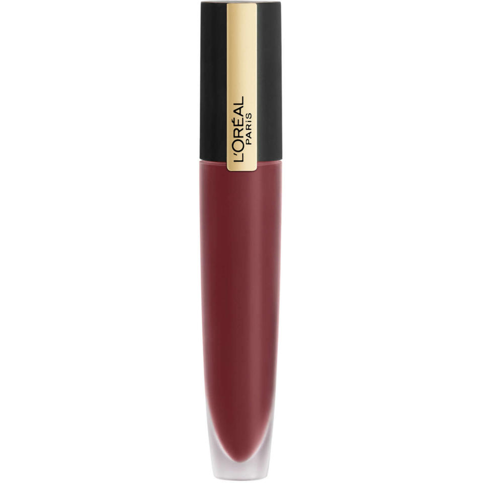 L'Oréal Rouge Signature Matte Lip Stain. Image via Shoppers Drug Mart.