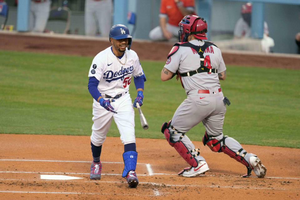 Mookie Betts and the Los Angeles Dodgers host the St. Louis Cardinals in Wednesday's NL wild-card game.