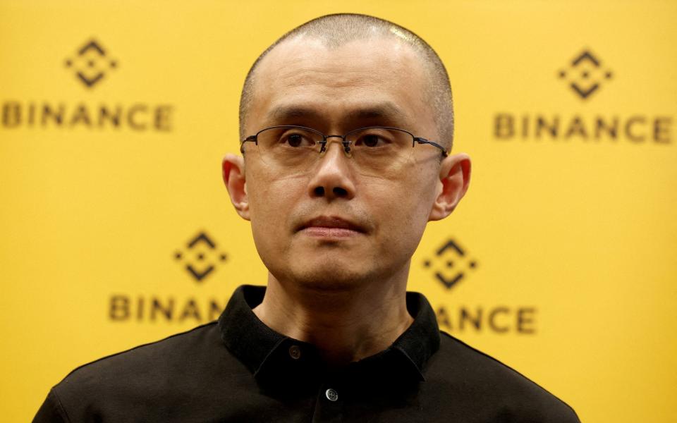 Binance founder and chief executive Changpeng Zhao - REUTERS/Benoit Tessier