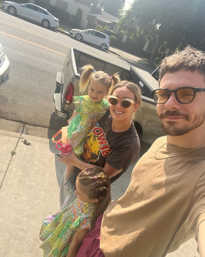 Hilary Duff, Family, Instagram