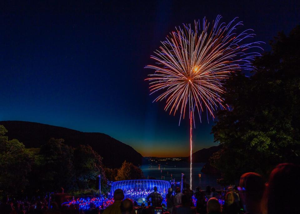 The West Point Band will present its annual Independence Day Celebration with fireworks on July 2.