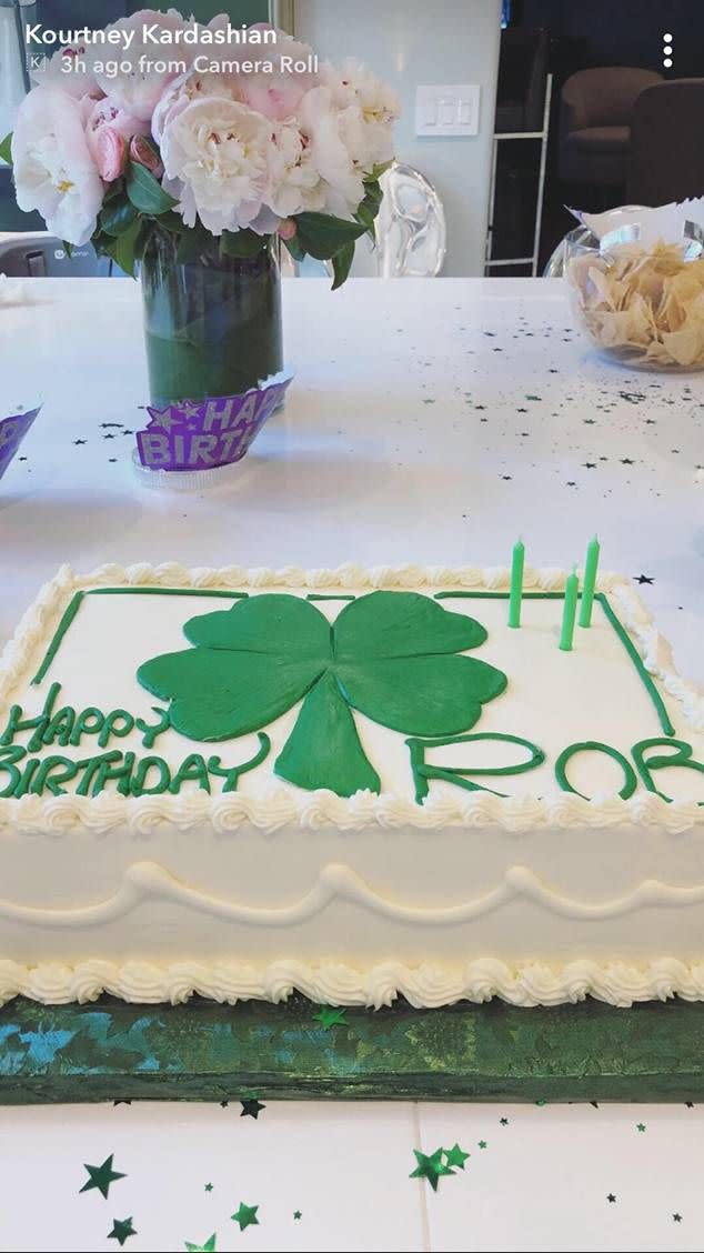 Rob Kardashian's 31st Birthday Cake