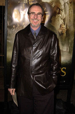 Wes Craven at the Hollywood premiere of New Line's The Lord of The Rings: The Fellowship of The Ring