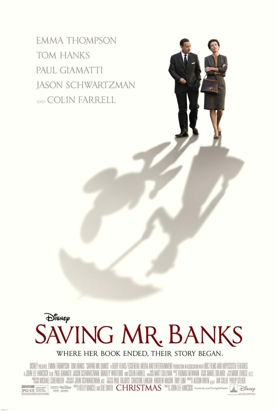 5) Saving Mr. Banks