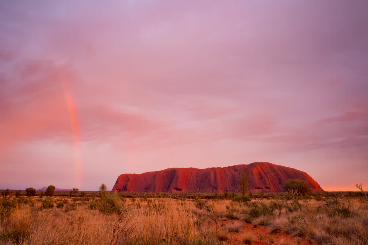 Uluru is known throughout the world as an Australian landmark (Getty Images)