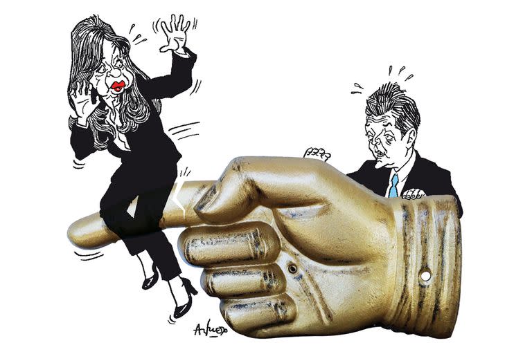 Cristina Fernández de Kirchner y Sergio Massa